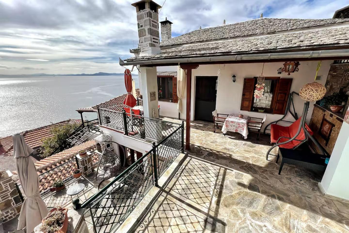 The Pagasetic Balcony - Magestic Sea Cottage Volos Eksteriør bilde